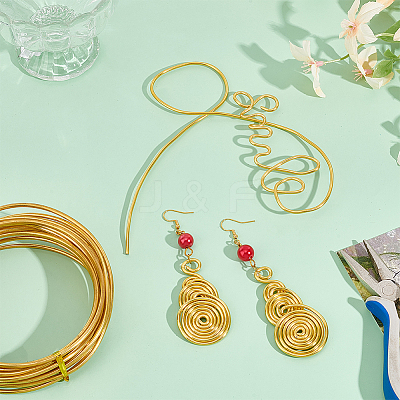 Round Brass Wires CWIR-WH0007-17D-G-1