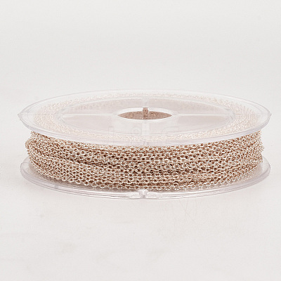 Brass Cable Chains CHC-T008-04RG-1