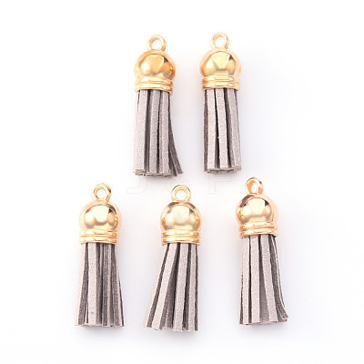 Faux Suede Tassel Pendant Decorations X-FIND-R095-008LG-1