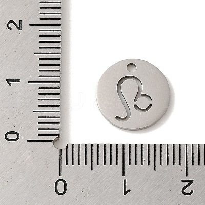 Non-Tarnish 201 Stainless Steel Charms STAS-E217-10P-10-1