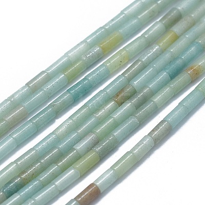 Natural Amazonite Beads Strands G-F631-B12-1