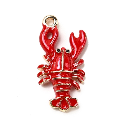 Zinc Alloy Enamel Pendants FIND-I044-17A-1-1