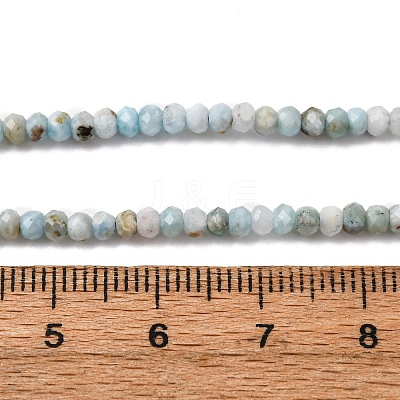 Natural Larimar Beads Strands G-F803-B01-01-1