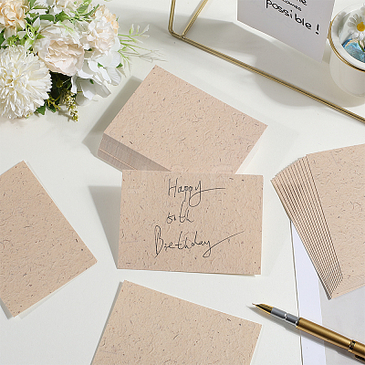 Eco-friendly Paper Greeting Card DIY-WH20002-619A-12-1