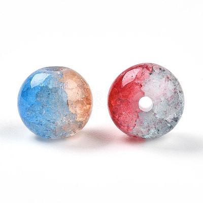 Baking Paint Imitation Jade Glass Beads DGLA-S115-10mm-MY-1
