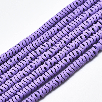 Spray Painted Non-magnetic Synthetic Hematite Beads Strands G-S371-002-1