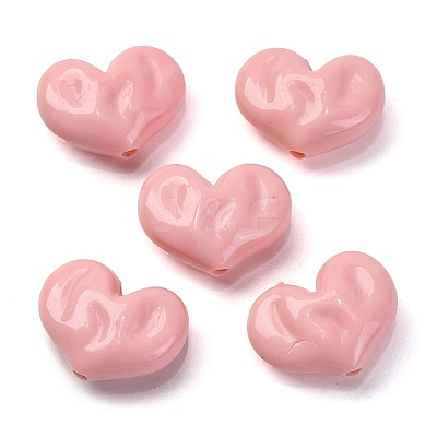 Opaque Acrylic Beads OACR-Z013-33F-1