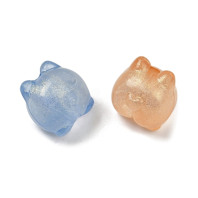 Luminous Transparent Acrylic Beads OACR-B031-20-1