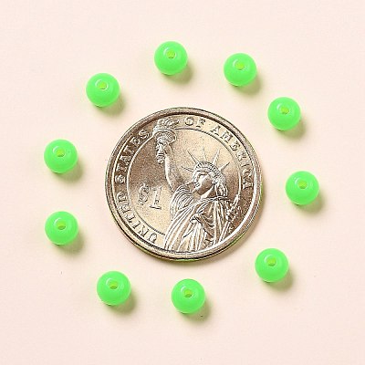 Fluorescent Acrylic Beads LS-MACR-R517-6mm-07-1