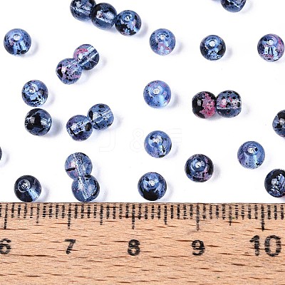 Baking Paint Glass Beads DGLA-T005-01A-02-1
