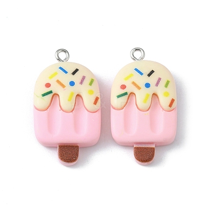 Opaque Resin Pendants RESI-CJC0011-26E-1
