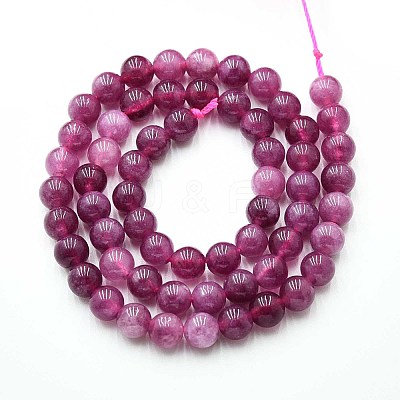 Natural Quartz Beads Strands G-N355-6mm-43-1