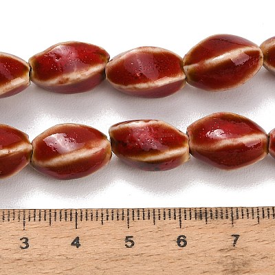 Vintage Handmade Porcelain Beads Strands PR-CBA9CFF-01-1