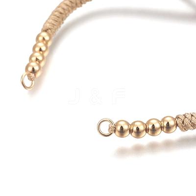 Nylon Cord Braided Bead Bracelets Making X-BJEW-F360-F12-1