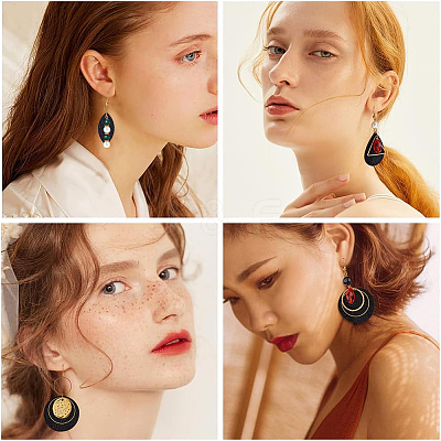 DIY Dangle Earring Making Kits DIY-SC0016-85-1
