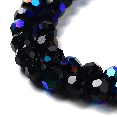 Opaque Glass Beads Strands LS-EGLA-A035-P6mm-L18-1