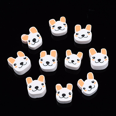 Handmade Polymer Clay Beads X-CLAY-N011-029-1
