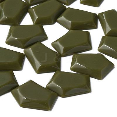 Opaque Acrylic Cabochons MACR-S373-142-A11-1