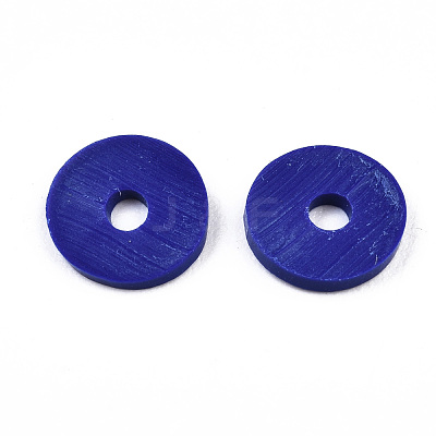Handmade Polymer Clay Beads CLAY-R067-8.0mm-B09-1