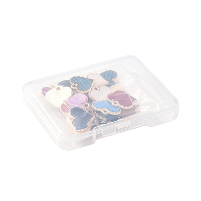 30Pcs Alloy Enamel Charms ENAM-FS0002-68-1