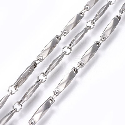 Tarnish Resistant 304 Stainless Steel Link Chains STAS-P219-67-1