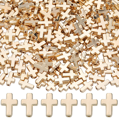 400Pcs CCB Plastic Beads CCB-SP0001-04G-1