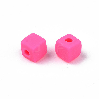 Handmade Polymer Clay Beads Strands X-CLAY-N008-061-09-1