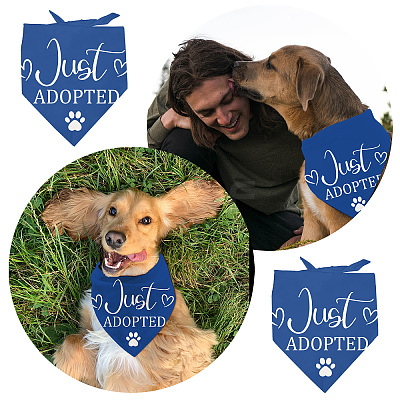 Cotton Dog's Kerchief AJEW-WH0503-021-1