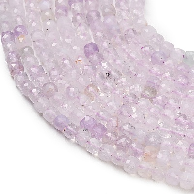 Natural Lavender Amethyst Beads Strands GG-CBA4399-D02-01-1