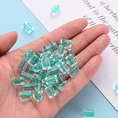 Transparent Acrylic Beads TACR-S154-17A-68-1