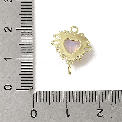 Brass Micro Pave Cubic Zirconia Pendants LS-KK-K371-05G-1