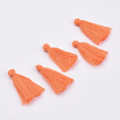 Handmade Polycotton(Polyester Cotton) Tassel Decorations OCOR-Q024-90-1