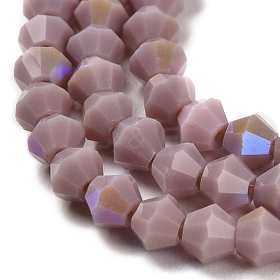 Opaque Solid Color Imitation Jade Glass Beads Strands LS-EGLA-A039-P4mm-L13-1