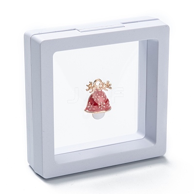 Square Transparent PE Thin Film Suspension Jewelry Display Stands CON-D009-02A-01-1