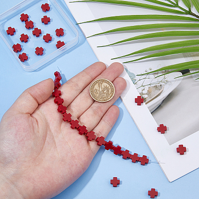 1 Strand Synthetic Coral Beads Strands CORA-FH0001-01-1