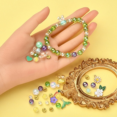 DIY Cute Bracelet Bracelet Making Kit DIY-YW0005-77A-1
