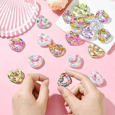 Transparent Acrylic Beads OACR-CJC0006-26-1