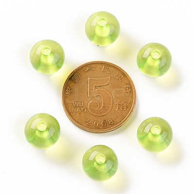 Transparent Acrylic Beads MACR-S370-A10mm-729-1