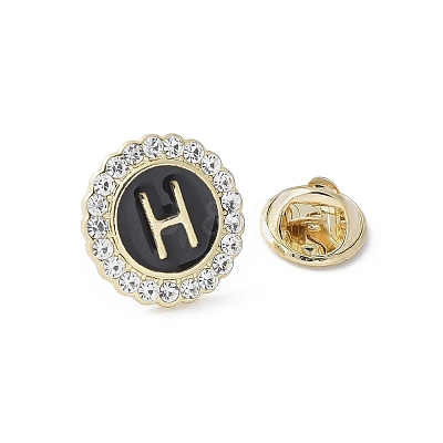 Letter Enamel Pins JEWB-S042-03H-G-1