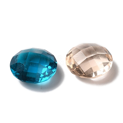 Glass Rhinestone Cabochons RGLA-G023-22-1
