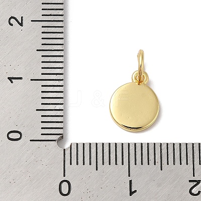 Real 18K Gold Plated Brass Enamel Charms KK-L216-001G-J03-1