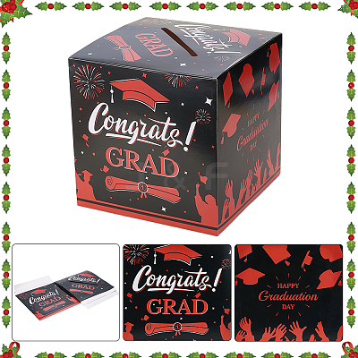 1Pc Graduation Party Paper Voting Decorative Boxes CBOX-SP0001-06B-1