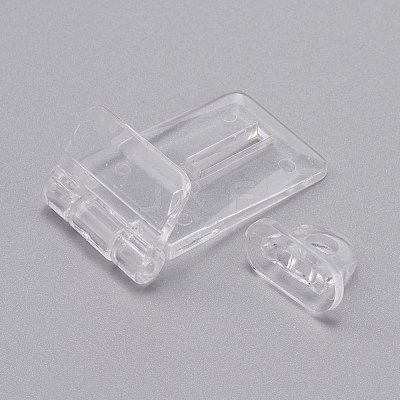 Transparent Acrylic Buckles DIY-WH0304-289B-1