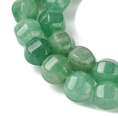 Natural Green Aventurine Beads Strands G-H023-A13-01-1