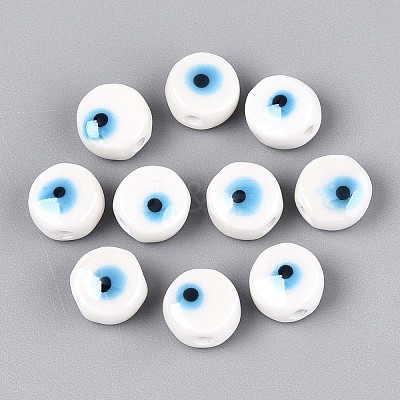 Handmade Porcelain Ceramic Beads PORC-T006-04N-01-1