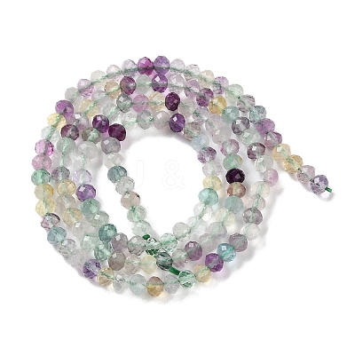 Natural Fluorite Beads Strands G-N342-23-1