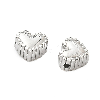 304 Stainless Steel Beads STAS-P401-01P-1