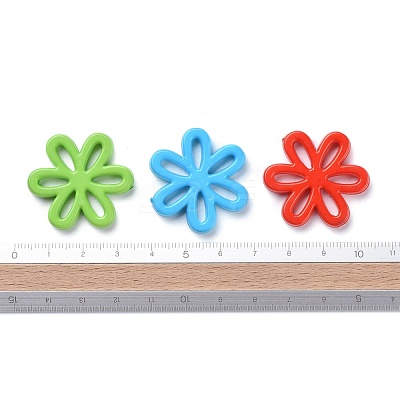 Opaque Acrylic Beads SACR-R783-M-1