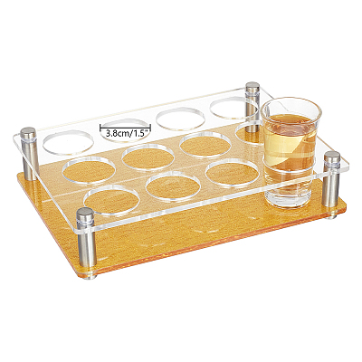 Acrylic Shot Glasses Holder DIY-WH0430-392B-1
