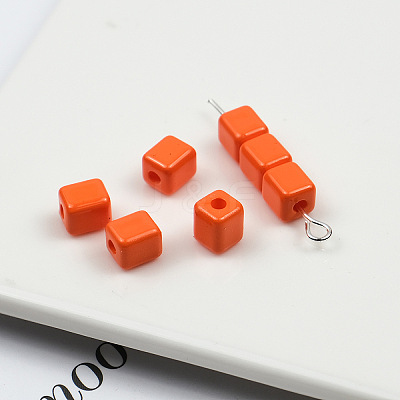 Opaque Acrylic Beads LS-OACR-H034-36B-1